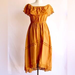 Kings Road Womens Peasant Dress
